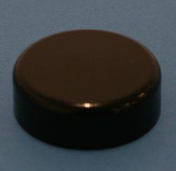 33mm 400 Black Smooth Domed Cap with EPE Liner